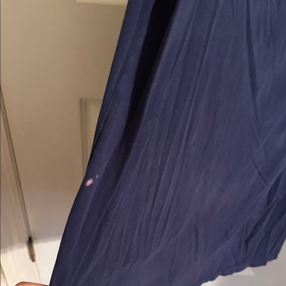 Johnny Was Navy Floral Embroidered Dress - Picture 4 of 6